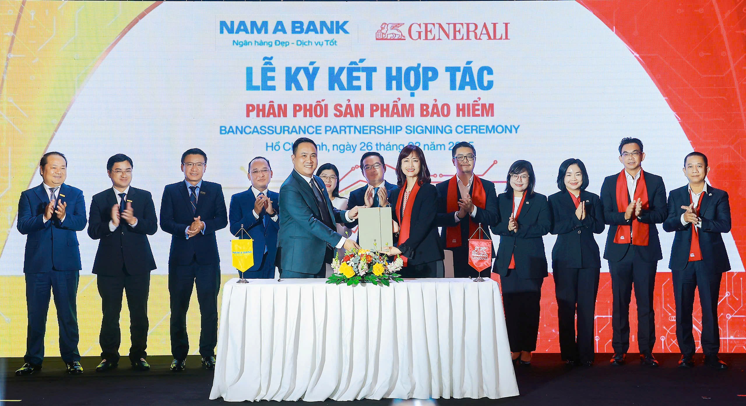 Nam A Bank và Generali Việt Nam hợp tá gia tăng lợi ích khách hàng